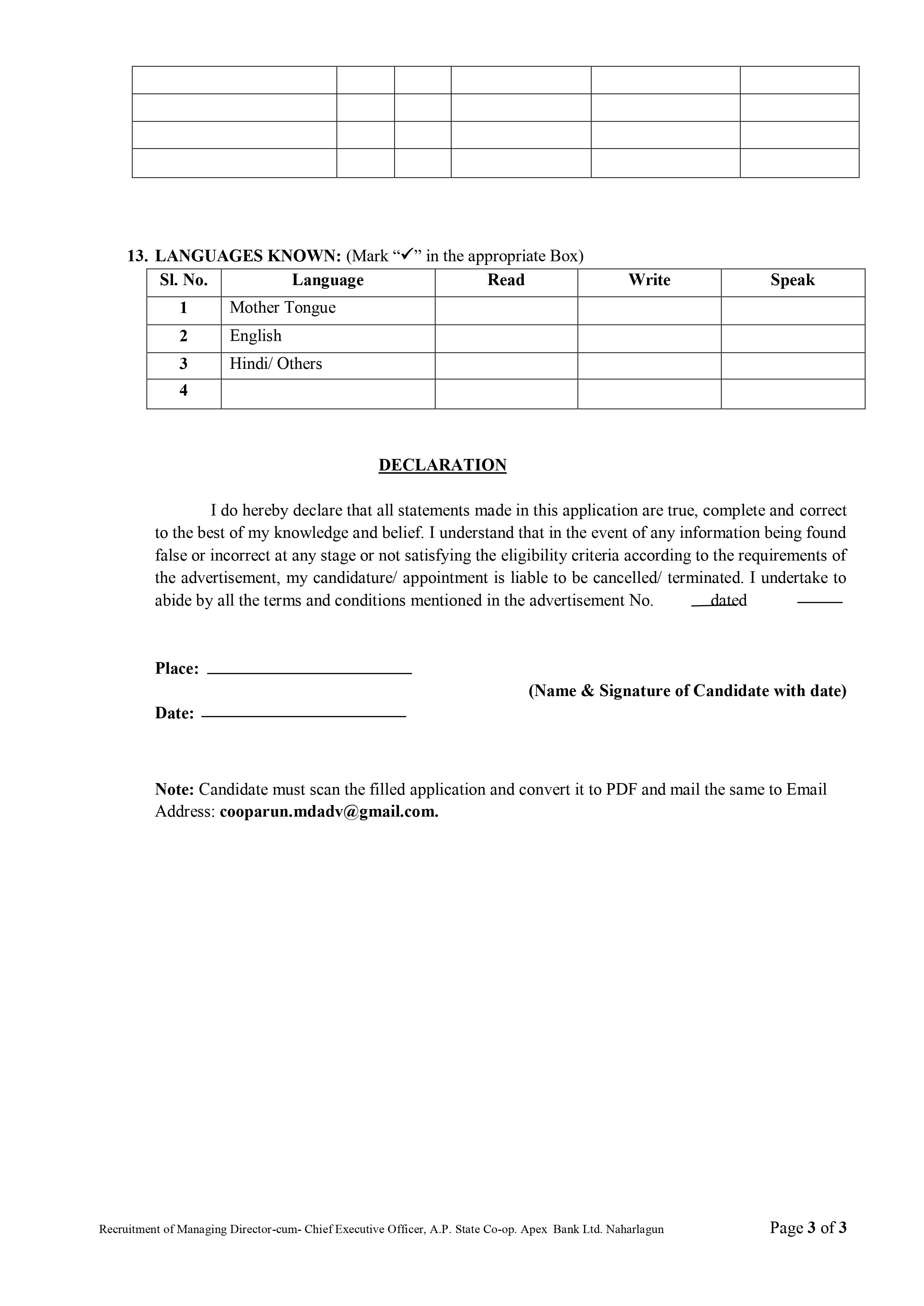 Opening Form